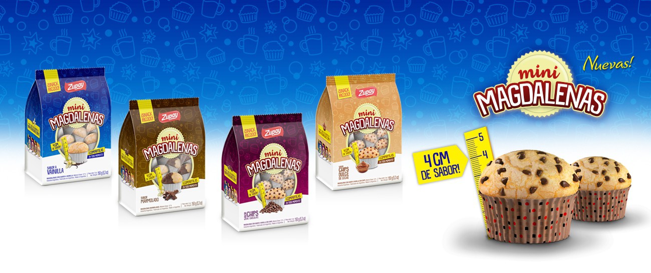 Nuevas Mini Magdalenas